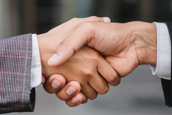 Shaking Hands - Real Life Networking